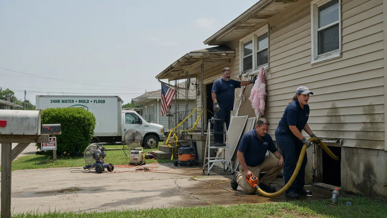 Water Damage Repair in Stigler, OK near me